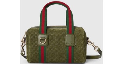 Gucci Mini GG handbag bag brown suede  - BNWT 859975CAAB0