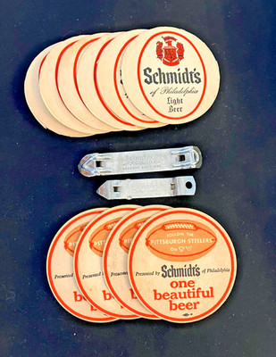 Vintage Schmidt s of Philadelphia Brewery Memorabilia Lot