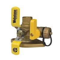 Webstone H-51415HV Ball Valve 1-1/4" Sweat Hydronics Multi-Function Drain