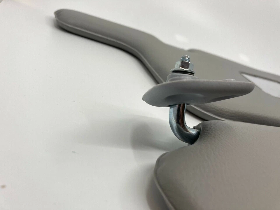 Par de parasol interior gris LHD apto para Toyota Corolla AE 111 TERRA 1999-2000 Foto 4 de 4