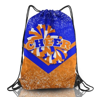 Cheer Drawstring Backpack Cheerleading Drawstring Gym Bag Cheer Accessories C...
