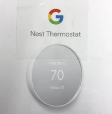 Google Nest Smart Thermostat, Snow - GA01334-US - READ DESCRIPTION