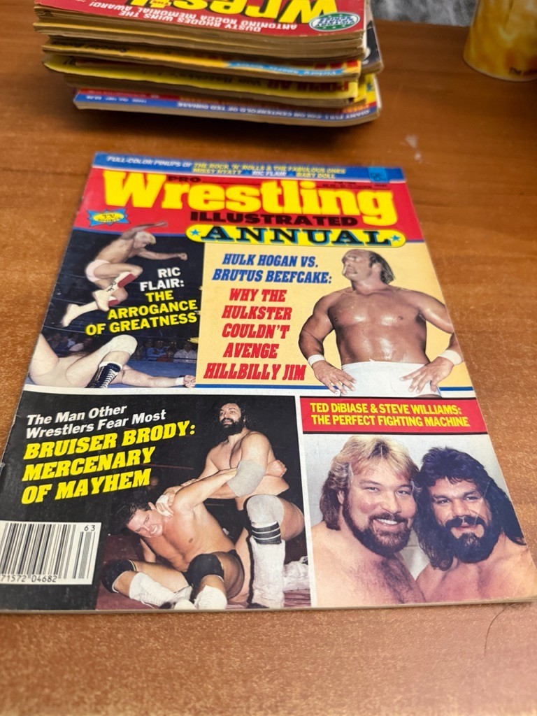 Pro Wrestling Illustrated PWI Magazine Fall 1986 Annual Hulk Hogan Ric Flair