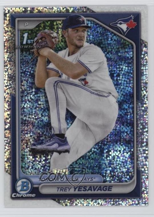 2024 Bowman Draft Chrome Sparkle Refractor /200 Trey Yesavage #BDC-92 6m7