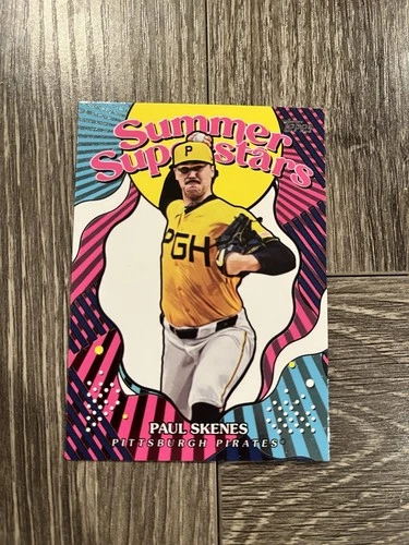 2025 Topps Paul Skenes Summer Superstars Card