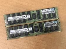 LOT 2 HPE 32GB 4DRx4 PC4-2133P ECC REG LRDIMM Memory 774174-001 726722-B21