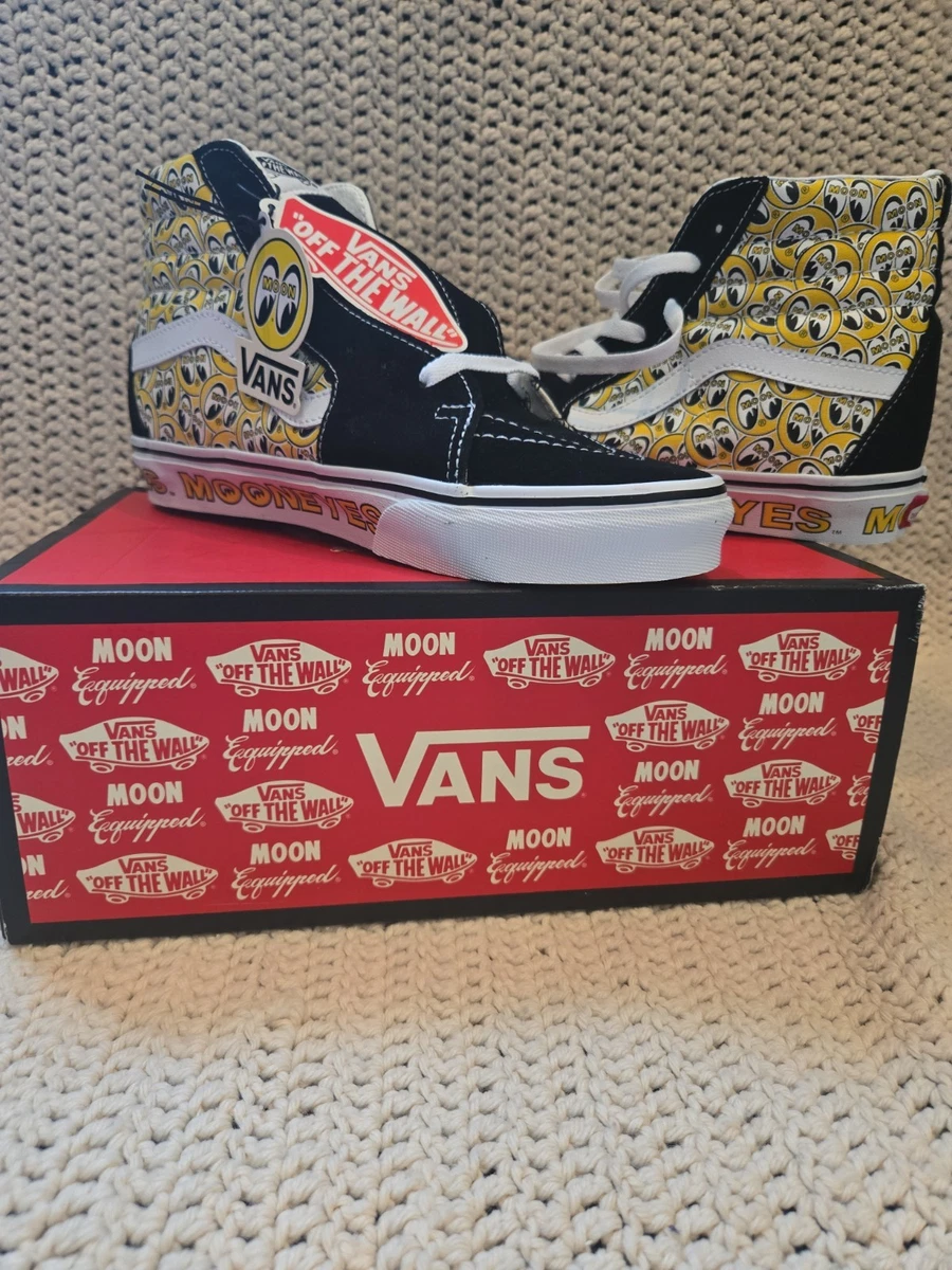 Vans Mooneyes x Sk8- High Black Yellow for sale | eBay