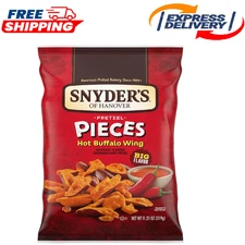 Snyder's of Hanover Hot Buffalo Wing Flavored Pretzel Pieces, 11.25 Oz