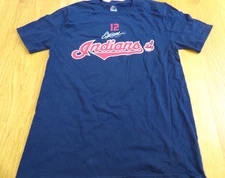 NWOT MAJESTIC MLB CLEVELAND INDIANS FRANCISCO LINDOR T-SHIRT SIZE YOUTH SIZE L