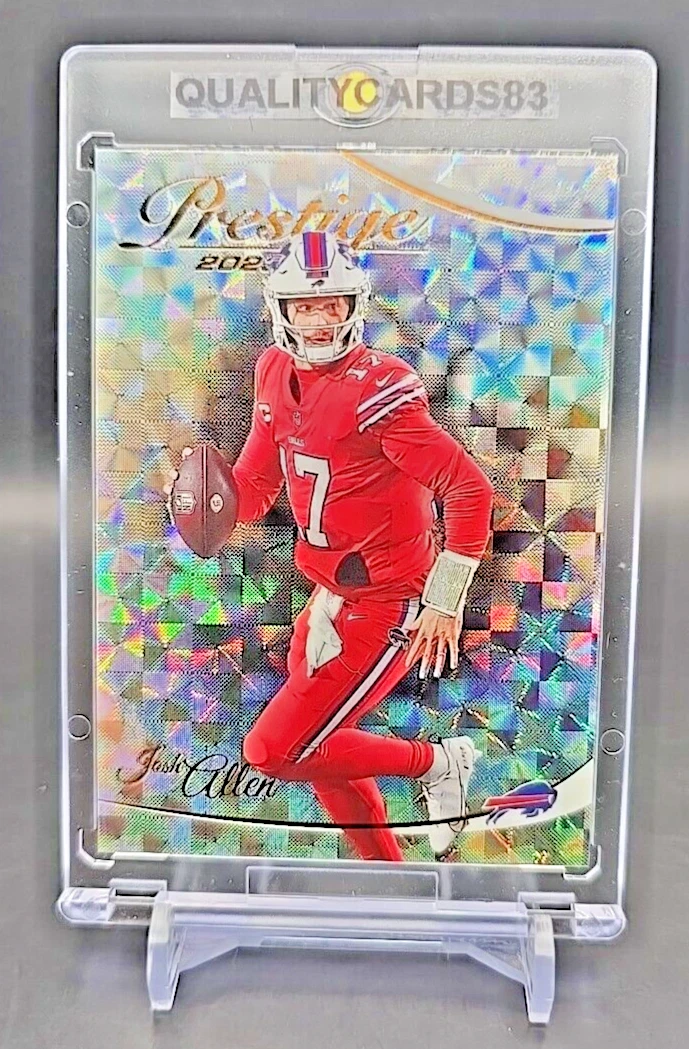 Carte De Sport Alex Anzalone – Xtra Points #/399 – Red Holo Refractor – 2023 Panini Prestige