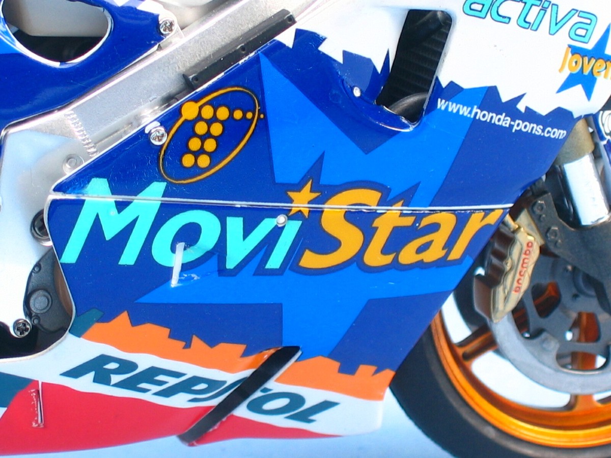 Award Winner Built Tamiya 1:12 Honda MoviStar Pons NSR500