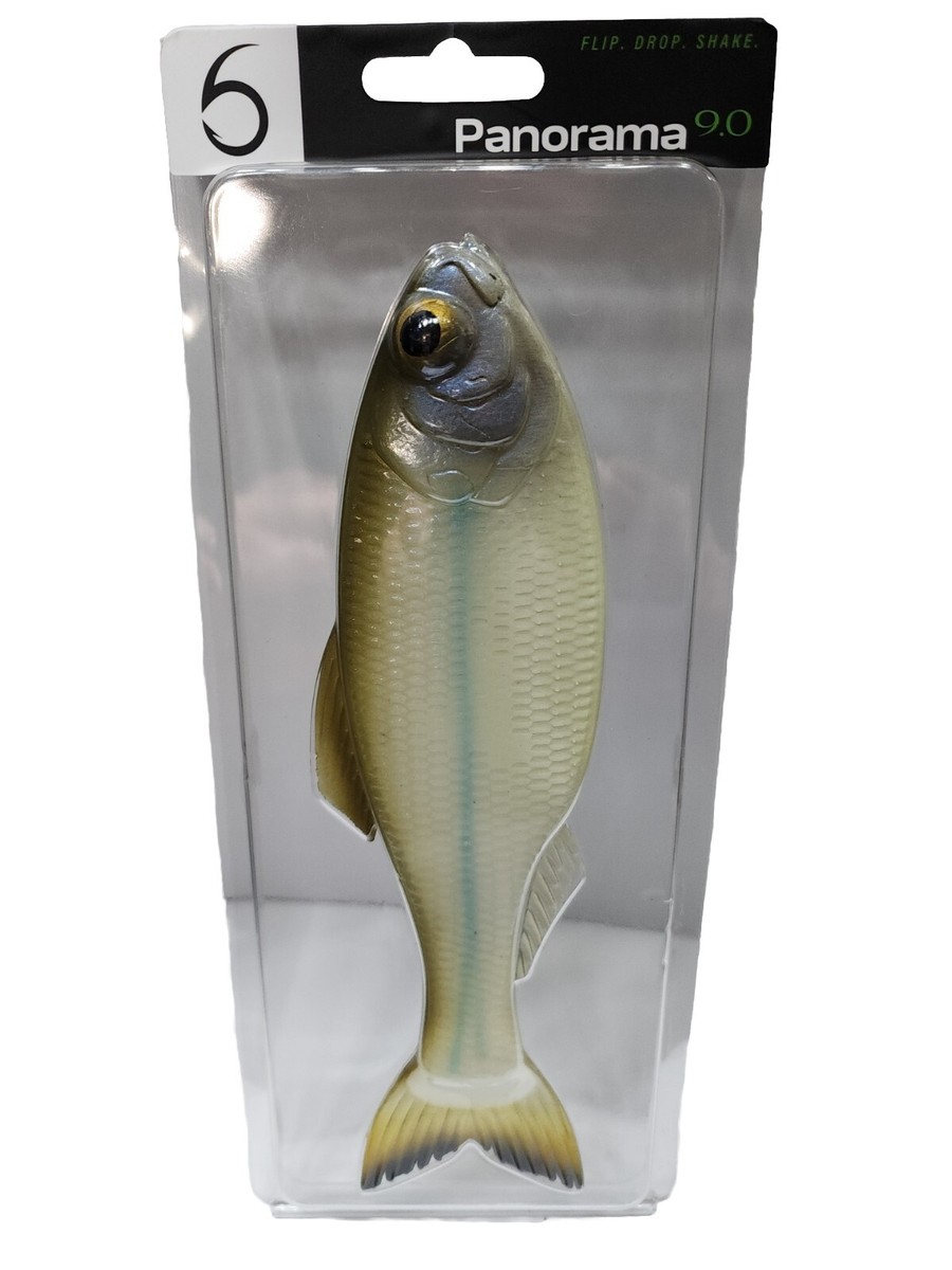 Sixth Sense Panorama Swimbait 9.0 !ONE 9 INCHER! GHOST MINNOW 6th