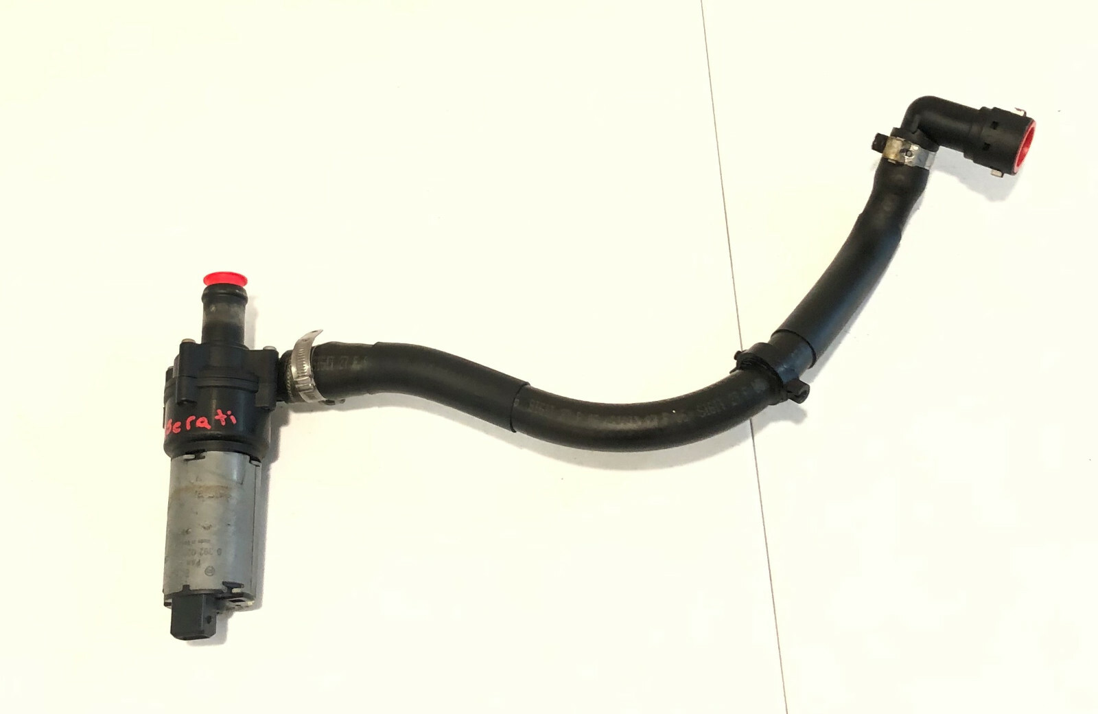 06 MASERATI QUATTROPORTE M139 AUXILIARY ELECTRIC WATER PUMP w/ HOSE 0392020034