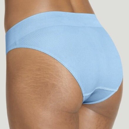 NWT Jockey Pack of 3 Sz M Eco Seamfree Rib Bikini Blue Comfy Seamfree feel - Picture 9 of 10