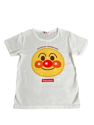 NWT Anpanman Toddler Child Set T-Shirt And Short Size 130 5T Sega Bandai
