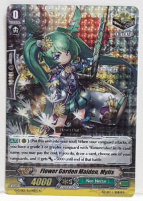 Cardfight Vanguard Blumengarten Maiden, MylisG-CHB01 / Re :0 9EN Re Neo Nectar