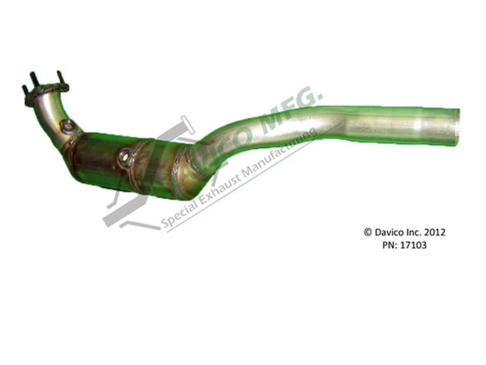 Catalytic Converter Fits 2000 2001 2002 2003 Porsche 911 - Image 3 of 4