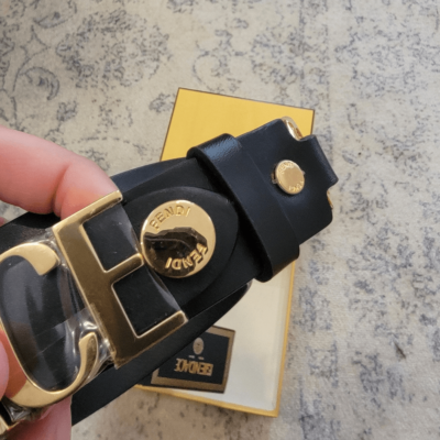 NWT Fendace Fendi/Versace Belt size 85 | eBay display picture 1