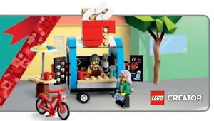 LEGO 40488 Creator Coffee Cart **PERFECT BOX GUARANTEE, SEALED &amp; FREE SHIPPING**