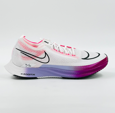 New Nike ZoomX Streakfly \'White Vivid Grape\' DJ6566-104 Running Sz 10.5 Nike ZoomX Streakfly White Vivid Grape Racing Running  main image 3