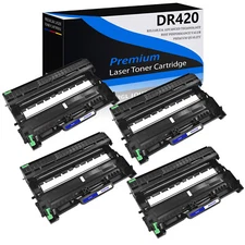 4PK DR420 Drum for Brother Printer MFC-7360N MFC-7460DN MFC-7860DW HL-2280DW