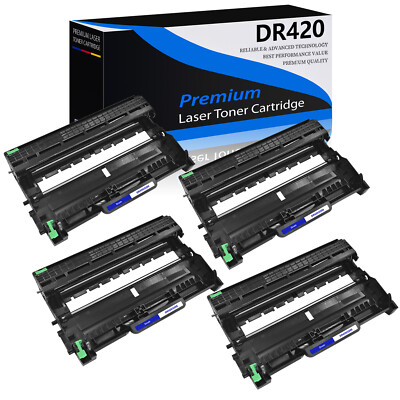 4PK DR420 Drum Unit for Brother HL-2130 HL-2132 HL-2220 HL-2230 HL-2240 2270DW