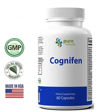 PureNature Cognifen Memory Support 60 capsules PureNature plus 