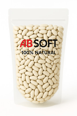 1kg Weiße Bohnen trockene Bohnen Hülsenfrüchte White Beans 1 kg