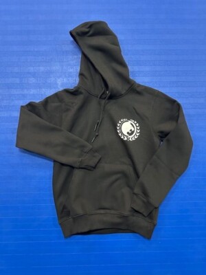 RENZO GRACIE Jiu Jitsu Pullover Sweat Shirt Hoodie BLACK Adult Unisex Size  SMALL