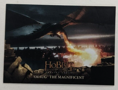 smaug mtg card Smaug the Magnificent #3 Hobbit Battle of the Five Armies Trading Card  Dragon
