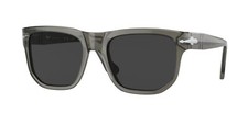 New Authentic PERSOL PO3306S 1103/48 55MM OPAL SMOKE/DARK GREY LENS