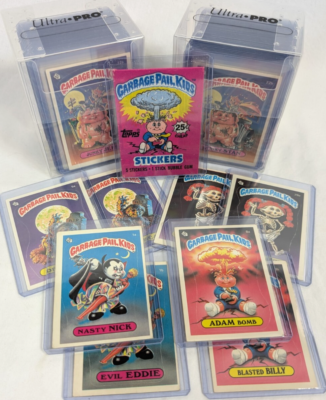 1985 OS1 Topps Garbage Pail Kids Original 1ST SERIES 1 Matte Set
