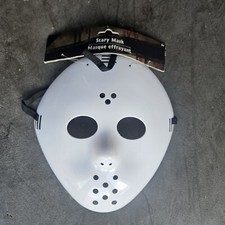 Scary Hockey Jason Friday 13th Style Halloween Costume Mask NEW
