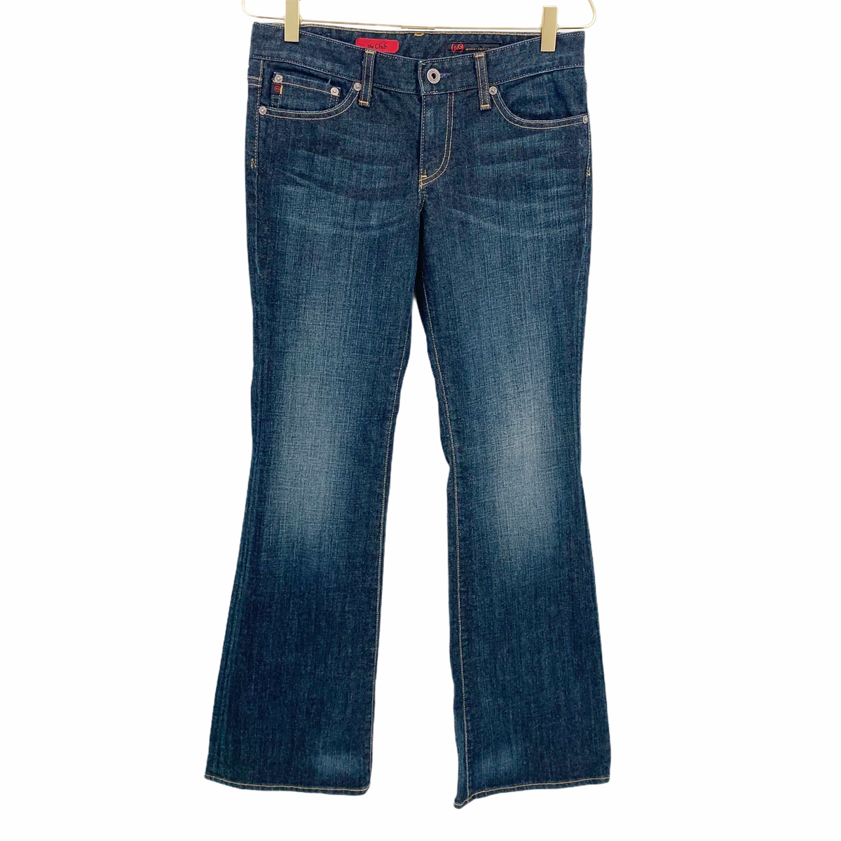 Jean Vintage AG Adriano Goldschmied The Angel Femme - Taille 28, Coupe Wide Leg, Très Bon état