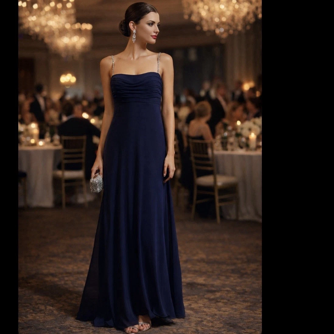Chaps Long Formal Dresses for Women for sale | eBay