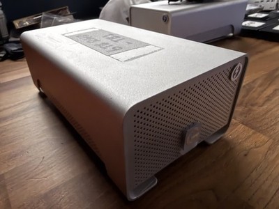 G-Technology G-RAID 6TB Thunderbolt Dual External RAID 0G02298, No Power Adapter
