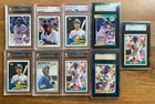 KEN GRIFFEY JR ROOKIE LOT PSA! (9 CARDS!)