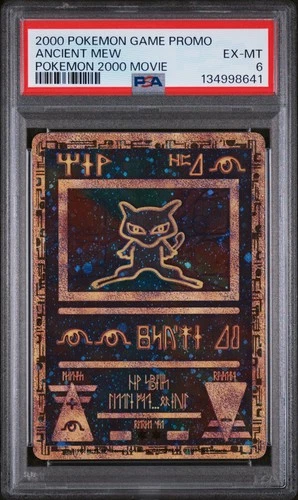 2000 POKEMON GAME MOVIE POKEMON 2000 MOVIE ANCIENT MEW PSA 6