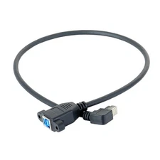 Industrial USB 3.0 B Female to Male Extension Cord for Printers Cameras 5Gbps