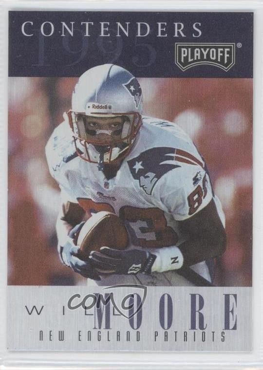 1995 Playoff Contenders Will Moore #83 Rookie RC 0f4