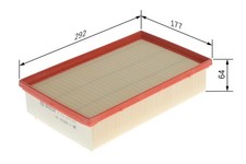 LUFTFILTER FÜR SEAT LEON ST (5F8) - BOSCH F 026 400 698