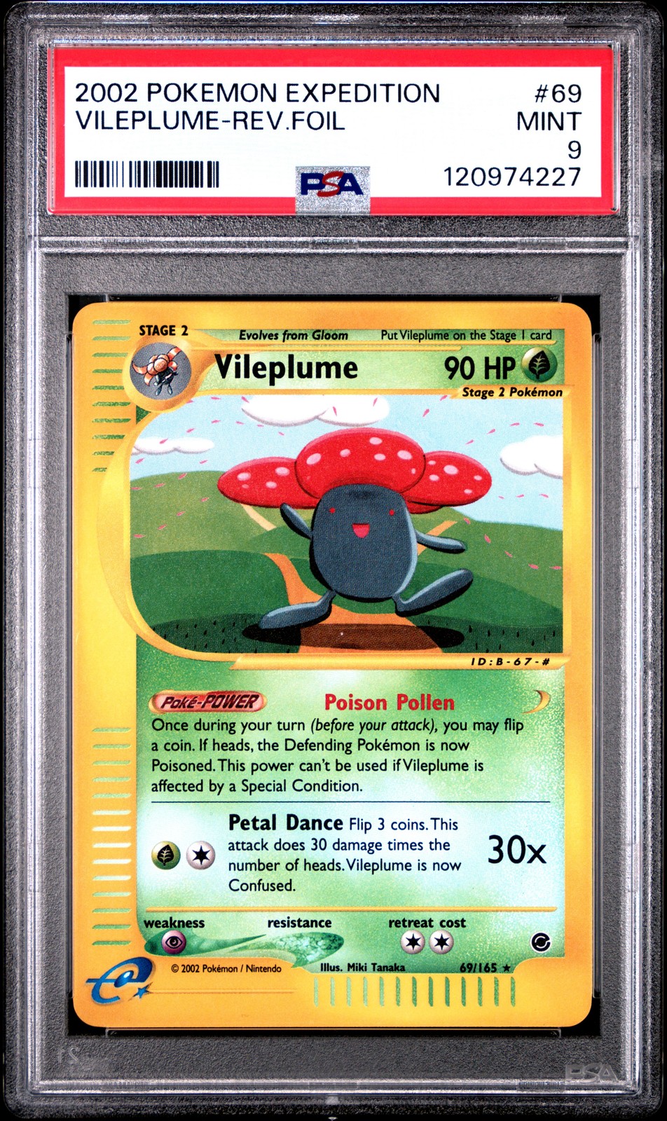 Vileplume Reverse Holo #69