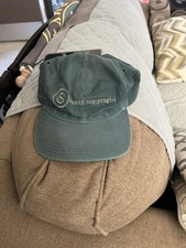 Authentic STUSSY Hat! Late 8o’s/Early 90’s, 100% Cotton, Made In USA, Green