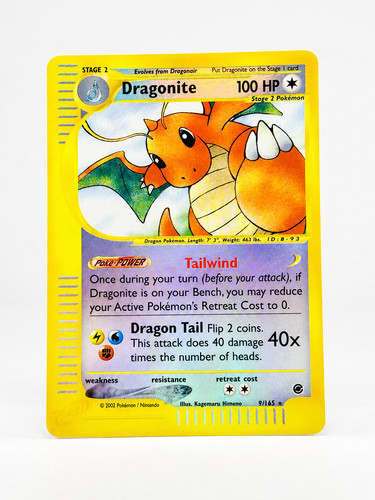 Pokémon TCG – Dragonite 9/165 Reverse Holo Expedition LP