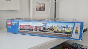 LEGO City 60098 Heavy-Haul Train Set &ndash; Open Box Complete &ndash; All Bags Sealed