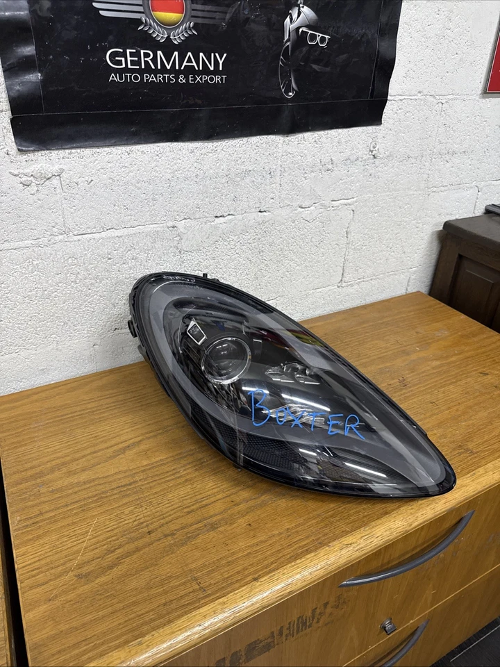 Faro derecho xenón negro Porsche 718 Boxster Cayman 982 982941034 AF #3040 Foto 3 de 4