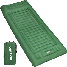 Camping Sleeping Pad, Self Inflating Air Mattress Extra Thickness 4.7 Inch Singl