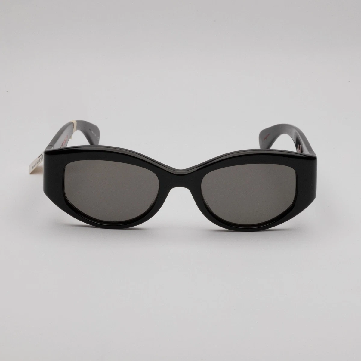 Occhiali Da Sole Garrett Leight THOMPSON SUN, Montatura Nera Acetato, Lenti Nero Ribes (BK/BKC), Unisex