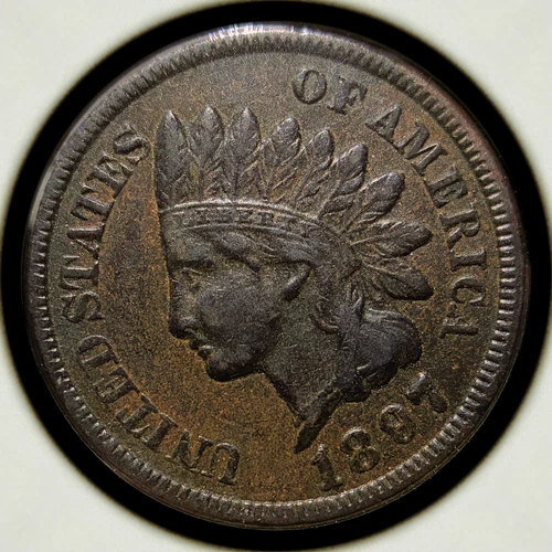 1897 1C Indian Head Cent  _ XF _ Full Liberty, Nice Quality, Original _ [JX-172]