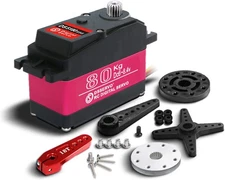 80kg High Torque RC Motor Digital Servo 1/5 Large Scale Metal Gear Waterproof